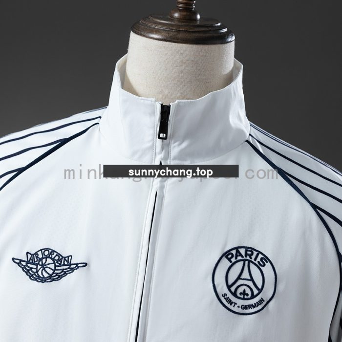 PSG Collaboration Windbreaker - White - 图片 9
