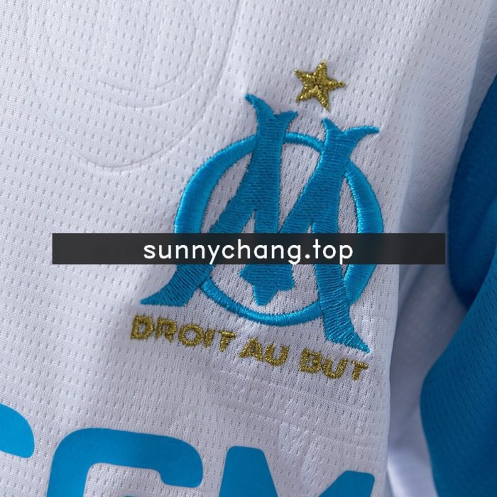 Olympique de Marseille 25/26 Home Kids Jersey - 图片 5
