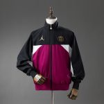 PSG Collaboration Windbreaker - Black & Psychedelic Purple