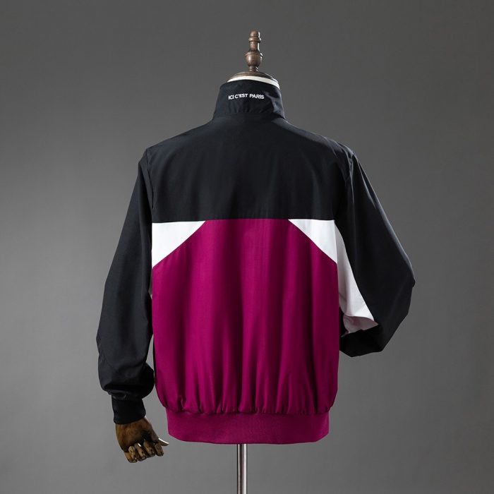PSG Collaboration Windbreaker - Black & Psychedelic Purple - 图片 3
