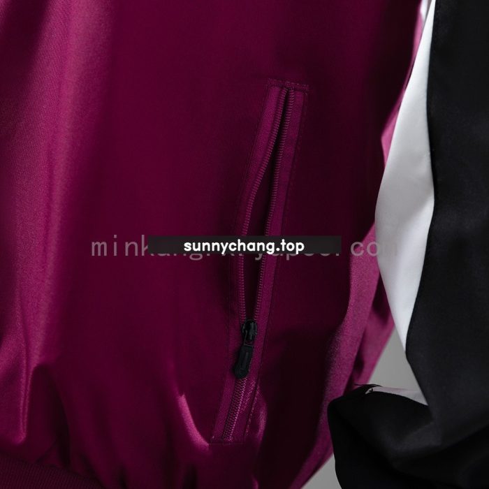 PSG Collaboration Windbreaker - Black & Psychedelic Purple - 图片 4