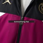 PSG Collaboration Windbreaker - Black & Psychedelic Purple - 图片 6