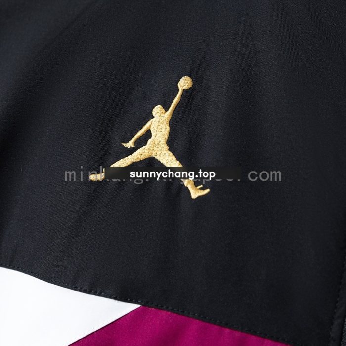 PSG Collaboration Windbreaker - Black & Psychedelic Purple - 图片 7