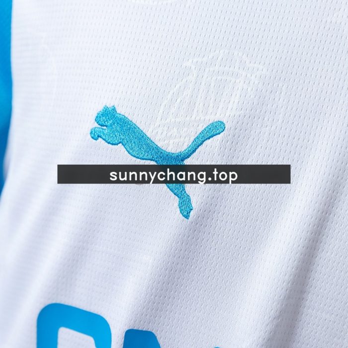Olympique de Marseille 2025/2026 Home Long-sleeved Jersey - 图片 7