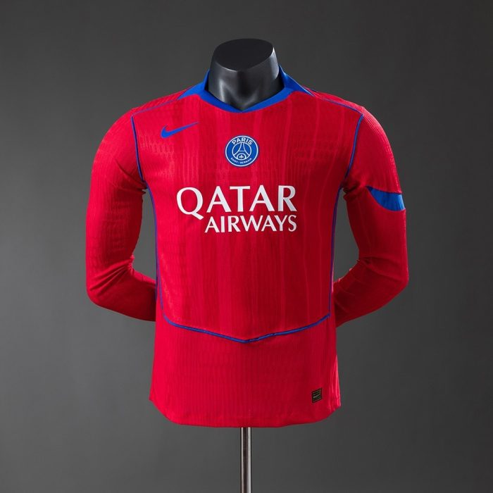 PSG 25/26 Third Away Long-Sleeve Player Version Jersey - 图片 3