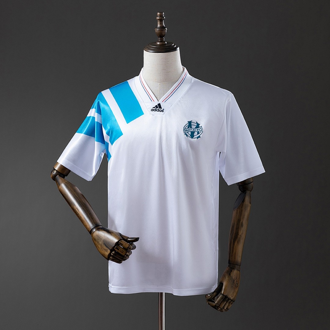 Olympique de Marseille 1992/1993 Home Retro Jersey