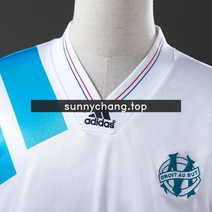Olympique de Marseille 1992/1993 Home Retro Jersey - 图片 4