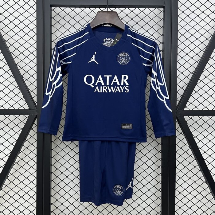 PSG 24/25 4th Away Kids Jersey - 图片 3