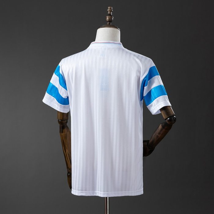 Olympique de Marseille 1990 Home Retro Jersey - 图片 7