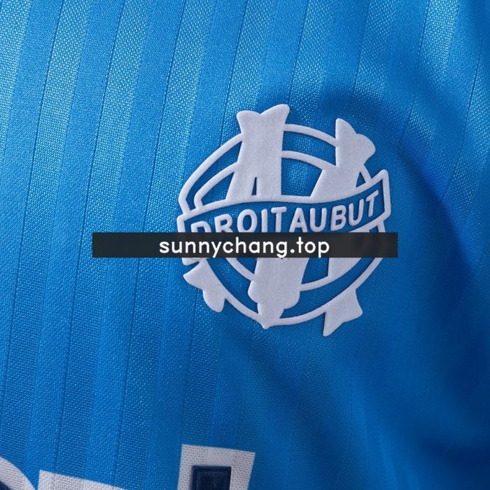 Olympique de Marseille 1990 Away Retro Jersey - 图片 4