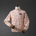 PSG Reversible Jacket Windbreaker - White & Brown - 图片 3