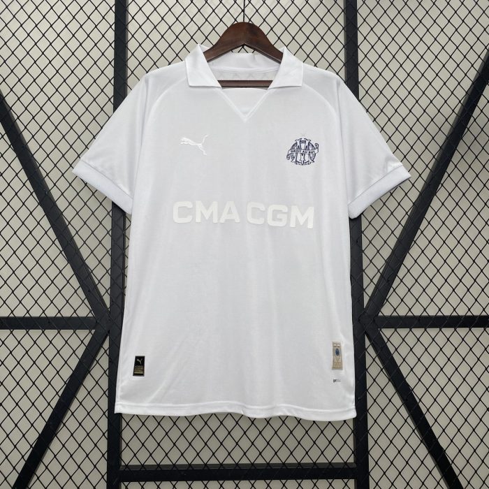 Olympique de Marseille 24/25 Special Edition White Jersey - 图片 9