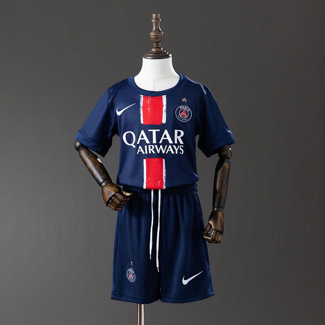 PSG 2024-2025 Home Kids Jersey