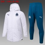 Olympique de Marseille White Cotton Jacket