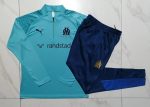 Olympique de Marseille 23-24 Half-Zip Jacket Lake Blue - 图片 9