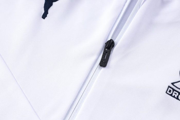 Olympique de Marseille 22/23 White Half-Zip Jacket - 图片 5