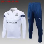 Olympique de Marseille 22/23 White Half-Zip Jacket - 图片 8