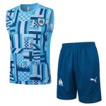 Olympique de Marseille 24-25 Vest Light Blue Spray Print - 图片 7