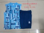 Olympique de Marseille 24-25 Vest Light Blue Spray Print - 图片 8