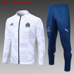 Olympique de Marseille 22/23 White Full Body Spray Training Suit