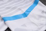 Olympique de Marseille 22/23 Polo White with Blue Trim - 图片 4