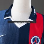 PSG 2001/2002 Home Long Sleeve Retro Jersey - 图片 7
