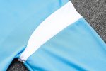 Olympique de Marseille 23-24 Half-Zip Jacket Sky Blue with White-Blue Shoulders - 图片 3