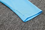 Olympique de Marseille 23-24 Half-Zip Jacket Sky Blue with White-Blue Shoulders - 图片 4