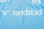 Olympique de Marseille 23-24 Half-Zip Jacket Sky Blue with White-Blue Shoulders - 图片 5