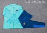 Olympique de Marseille 23-24 Long Sleeve Training Jersey Blue - 图片 2