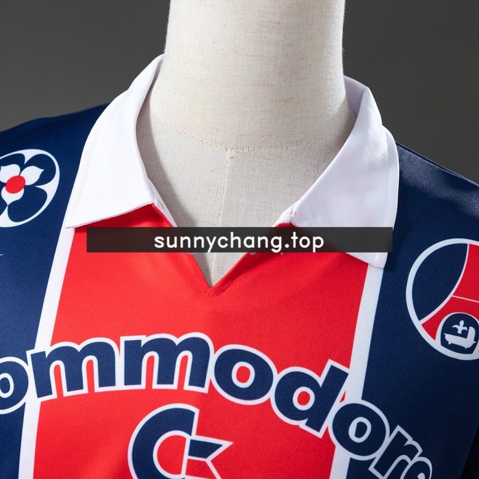 PSG 1991/92 Home Retro Jersey - 图片 6