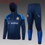 Olympique de Marseille 23-24 Half-Zip Jacket Navy Blue