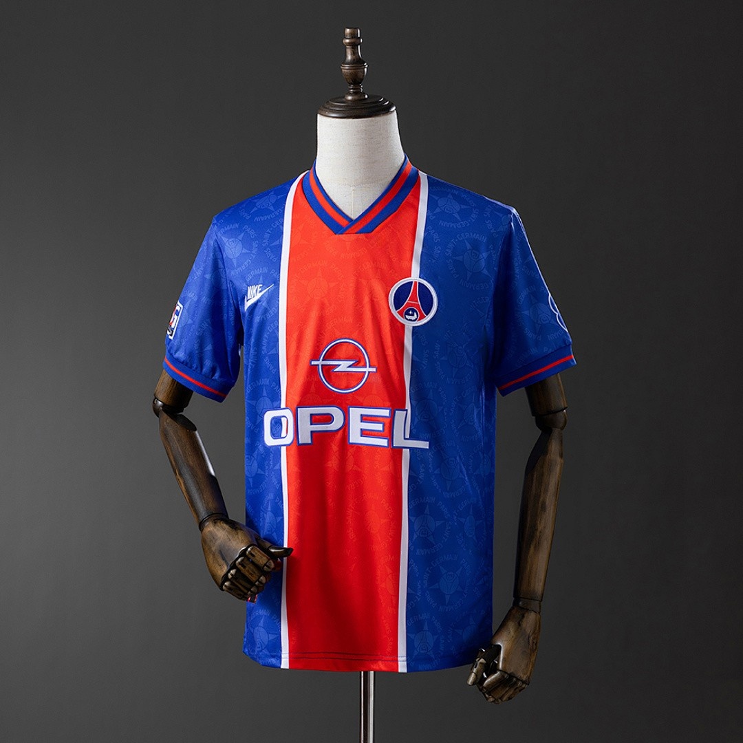 JER-6788_1 PSG 1995/96 Home Retro Jersey - 图片 1