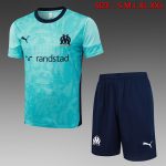 Olympique de Marseille 23-24 Light Green Short Sleeve Training Shirt