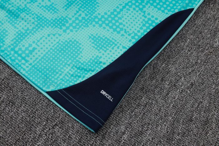 Olympique de Marseille 23-24 Light Green Short Sleeve Training Shirt - 图片 4