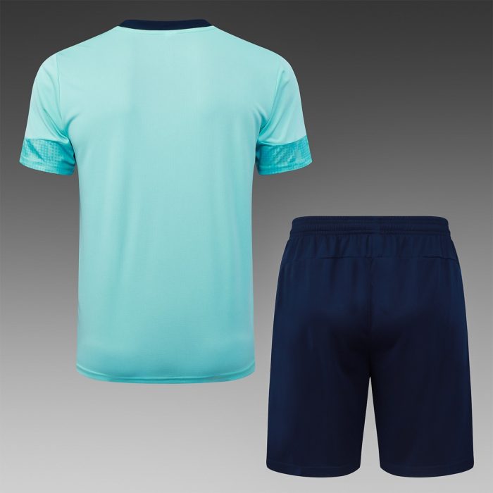 Olympique de Marseille 23-24 Light Green Short Sleeve Training Shirt - 图片 6