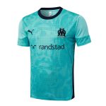 Olympique de Marseille 23-24 Light Green Short Sleeve Training Shirt - 图片 8