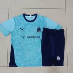Olympique de Marseille 23-24 Light Green Short Sleeve Training Shirt - 图片 9