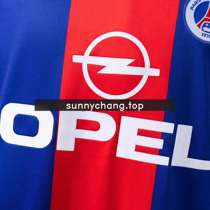 PSG 2000/2001 Home Retro Jersey - 图片 6