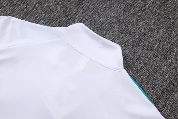 Olympique de Marseille 25/26 Half-Zip Jacket White - 图片 5