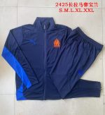 Olympique de Marseille 24-25 Training Suit Navy Blue - 图片 9