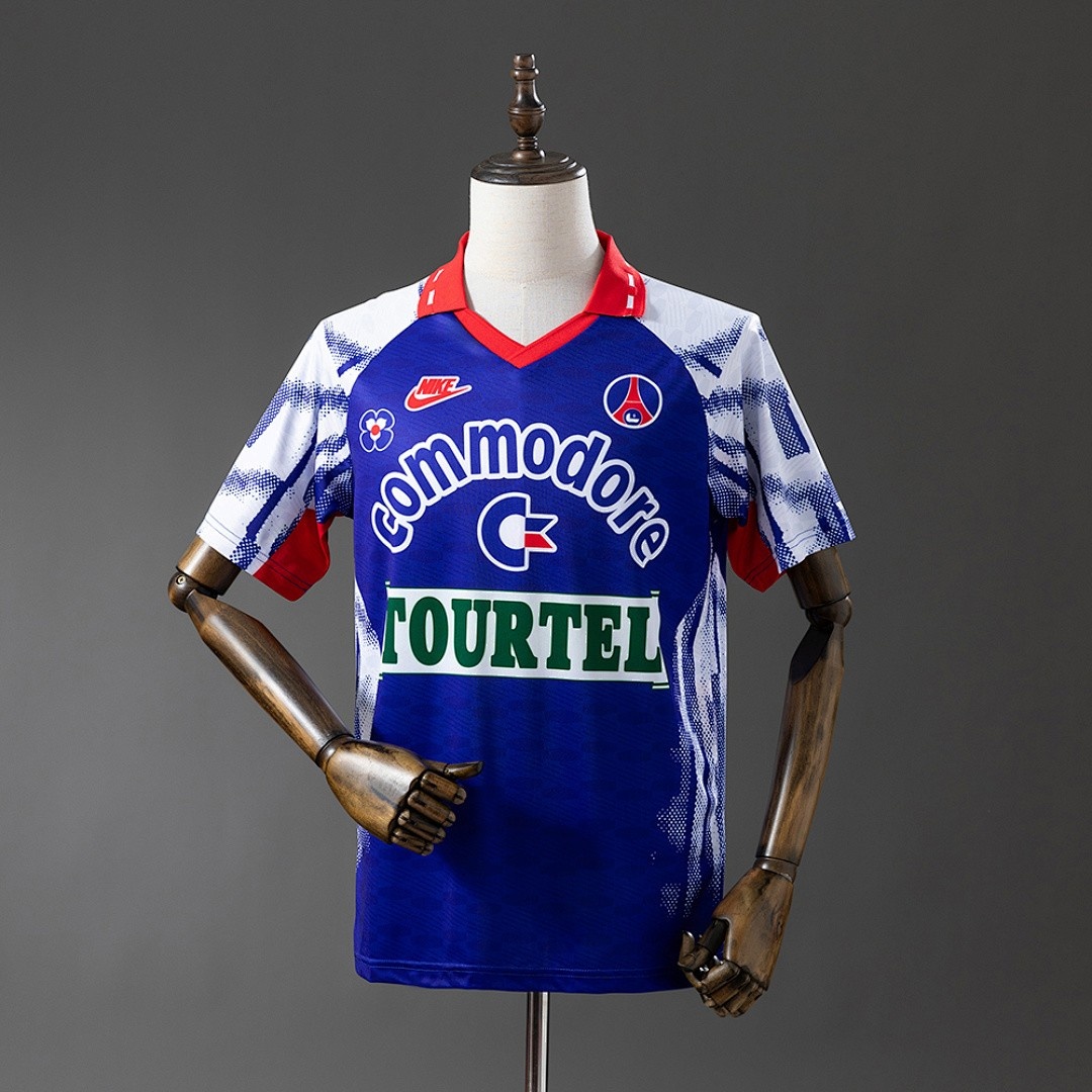 JER-6804_1 PSG 1992/93 Home Retro Jersey - 图片 1