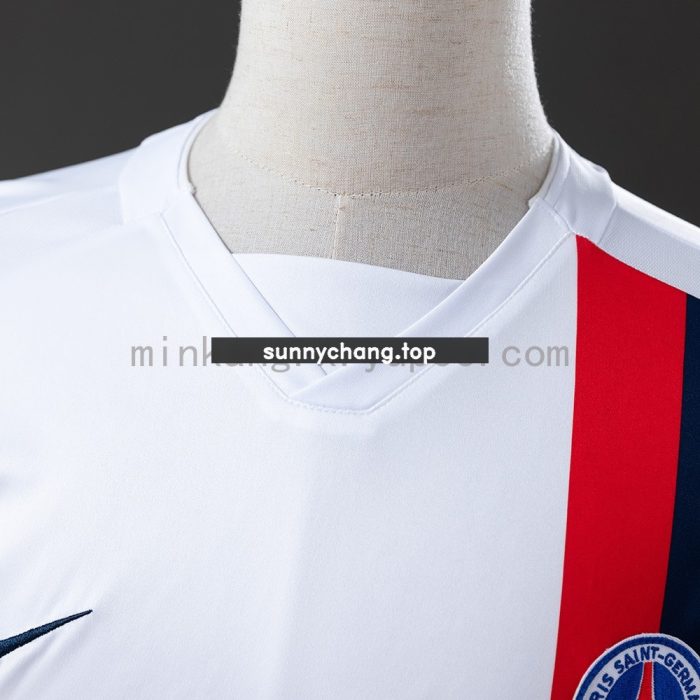 PSG 2002/03 Away White Retro Jersey - 图片 6