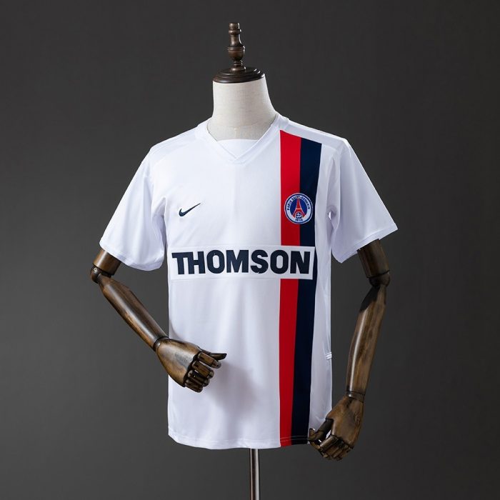 PSG 2002/03 Away White Retro Jersey - 图片 8