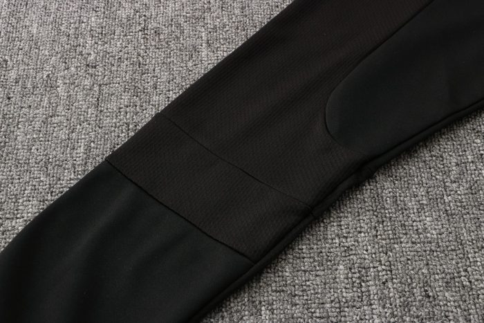 Olympique de Marseille 21-22 Black Long Zip Jacket - 图片 4