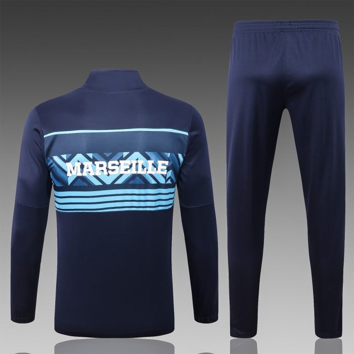 Olympique de Marseille 22/23 Blue Training Suit - 图片 8