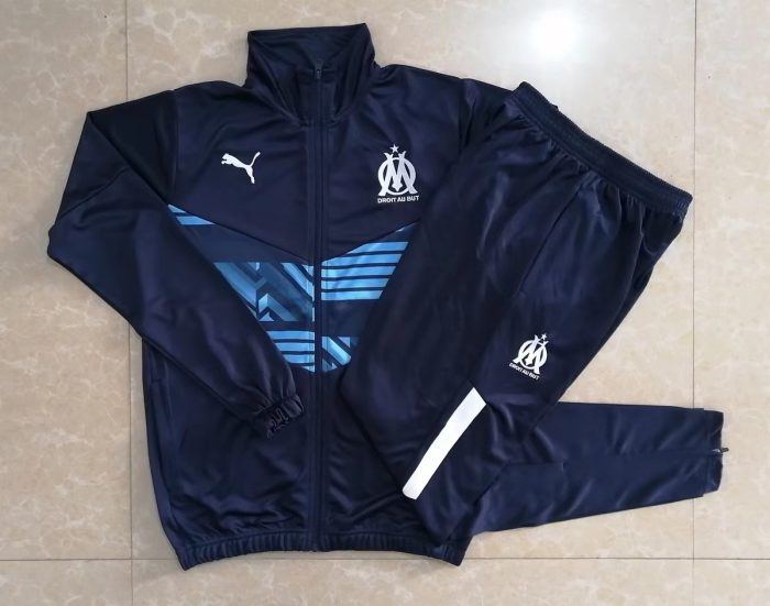 Olympique de Marseille 22/23 Blue Training Suit - 图片 9