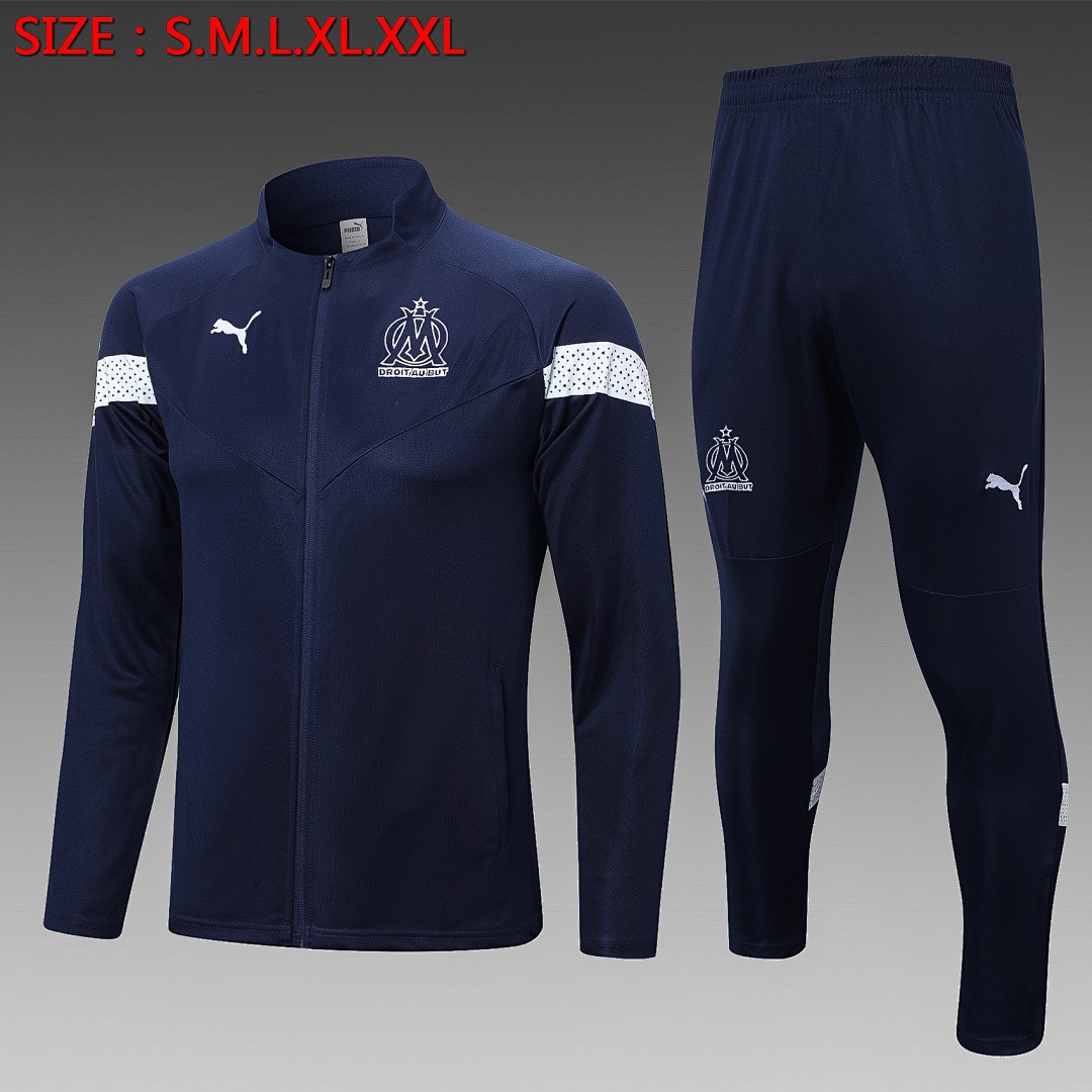 Olympique de Marseille 22/23 Blue Training Jacket
