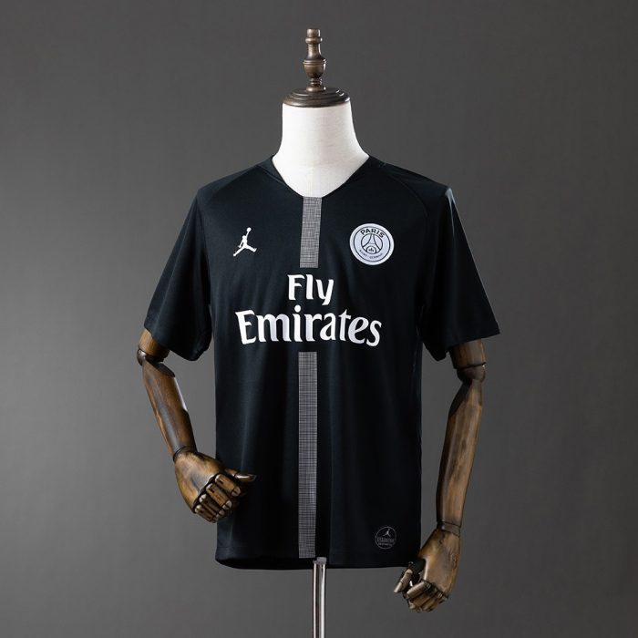 PSG 2018/2019 Retro Black Jersey - 图片 9