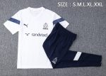Olympique de Marseille 22-23 White Short Sleeve Training Suit - 图片 2